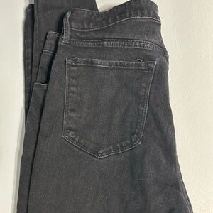 Old Navy high rise super skinny black jeans